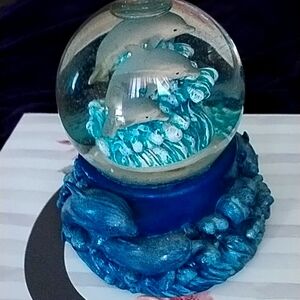 VTG KCare KH Patents Dolphin Snow Globe!